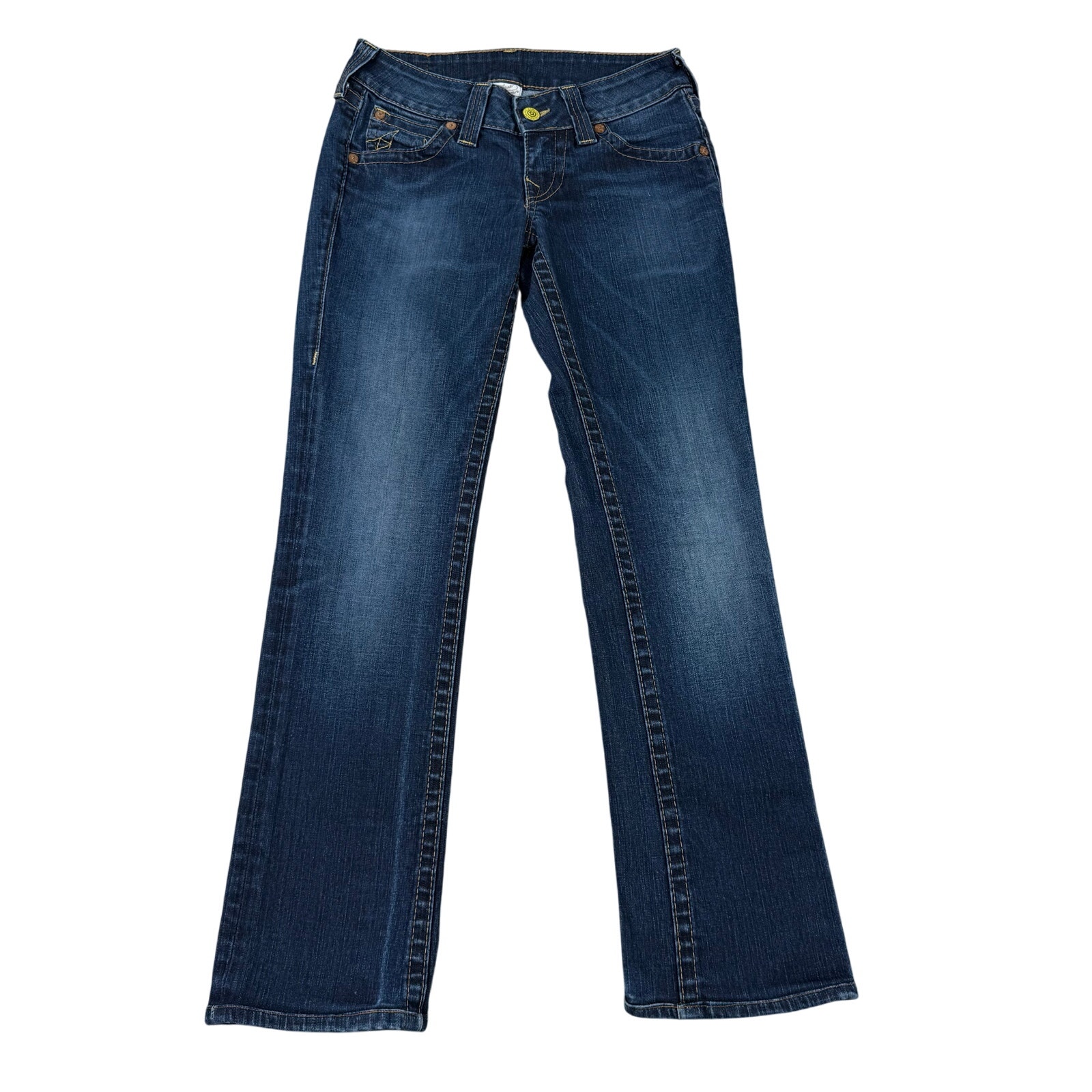 True Religion Womens Jeans Ca# 30427 Size 28 Made In Usa Blue Jeans